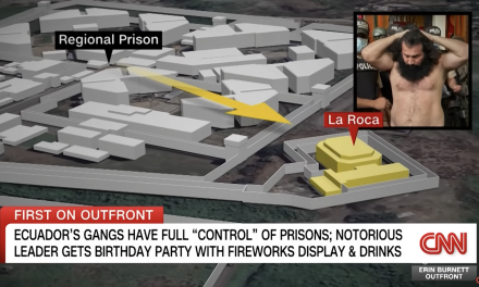 Ecuador’s Gangs Have Full Control of Prison, Throw Leader a Party with Fireworks and Cocktails